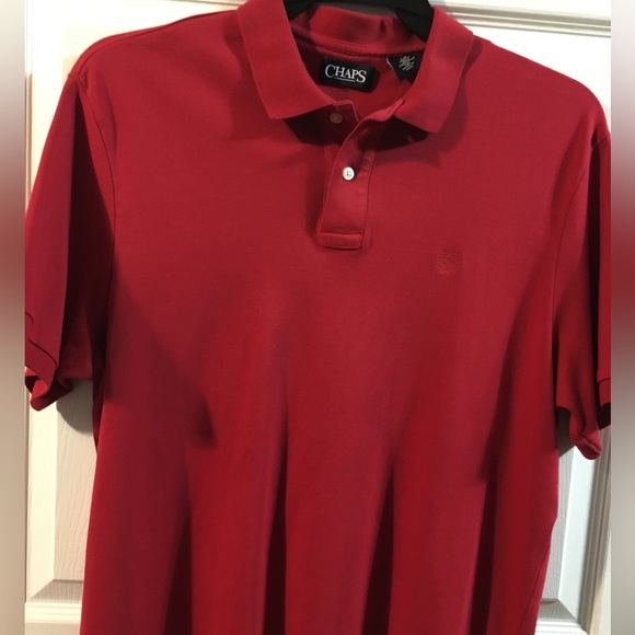 Mens Red Polos Shirt - Picture 11 of 13